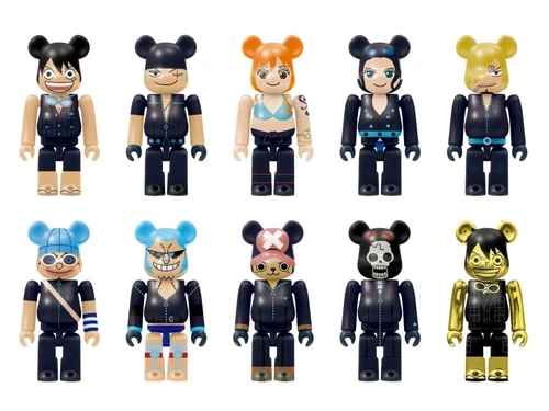 BE@RBRICK ONE PIECE FILM GOLD ver.