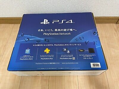 Sony PlayStation 4 PS4 Jet Black CUH-1200 AB01 HDD 500GB With box Released  Japan