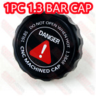<!--F#f_0-->Anodized Aluminum screw on Radiator Billet Radiator Cap Black 1.3bar 19lbs<!--F/-->