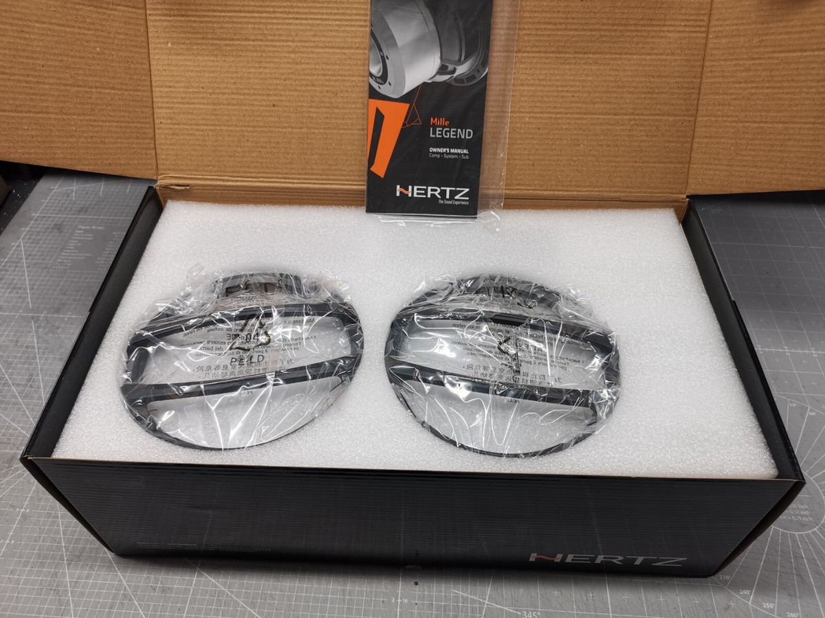 Kit Enceintes Composant Hertz Mille Legend MLK165.3 - 2 Voies - Neuf