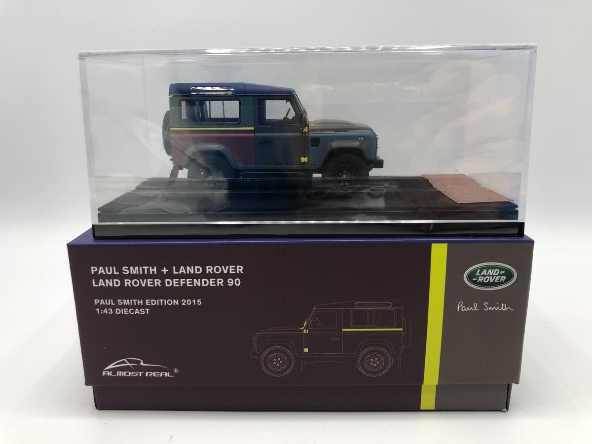 PAUL SMITH + LAND ROVER Defender 90 Almost Real Die Cast Metal 1 