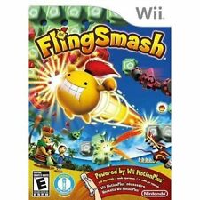 2010 Nintendo WII FlingSmash With Case & Instruction Manual Tested
