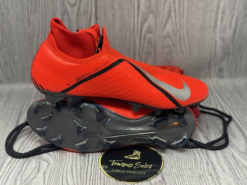 Nike Phantom Vision Elite DF FG Men's Soccer Cleats Crimson AO3262-600 - Picture 10 of 10
