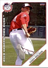 2019 Hagerstown Suns Choice 30 Cody Wilson West Palm Beach Florida Baseball Card