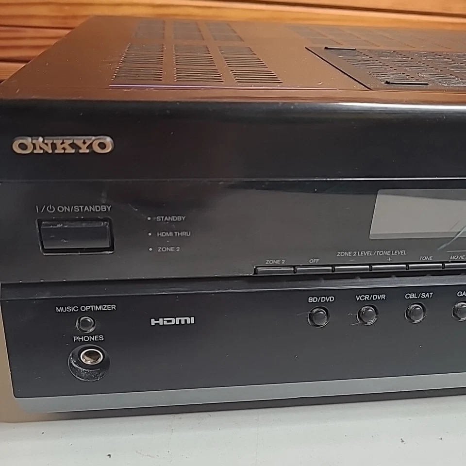 Onkyo HT-R580 HDMI 7.1 Ch 150 Watt Home Theater Digital Radio Tuner AV Receiver - Image 2 of 4