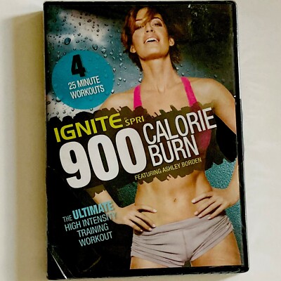 Ignite by Spri: 900 Calorie Burn DVD (2014) Ashley Borden Ultimate HIT Workout