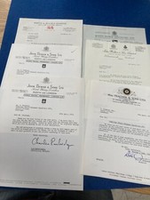SCOTCH WHISKY COMPANY LETTERS CAMBRIDGE MOUNTAINEERING EXPEDITION LOT OF 7 -1971