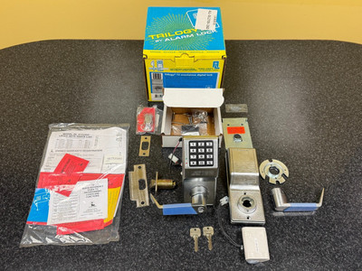 ALARM LOCK TRILOGY T2 DL2700/26D ELECTRONIC KEYLESS DOOR LOCK SATIN CHROME 