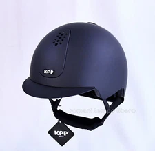 KEP ITALIA Keppy Textile Riding Helmet Matt Navy Blue
