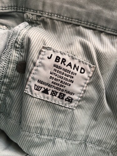 JBrand ‘Kane’ Slim Straight Leg Weathered Breeze Green Jeans . Size 32. NWT - Picture 5 of 6