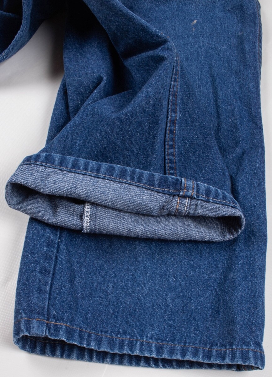 美品　vintage 70s Dickies チビタグ　talon 34×34 Vintage 1960s/1970s Dickies Branders Talon Zipper Denim Blue