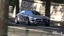 Cars gran turismo mercedes Desk Mat Stitched