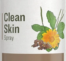 CLEAN SKIN SPRAY Proprietary Blend of Herbs Natural CLEANSING Alternative USA