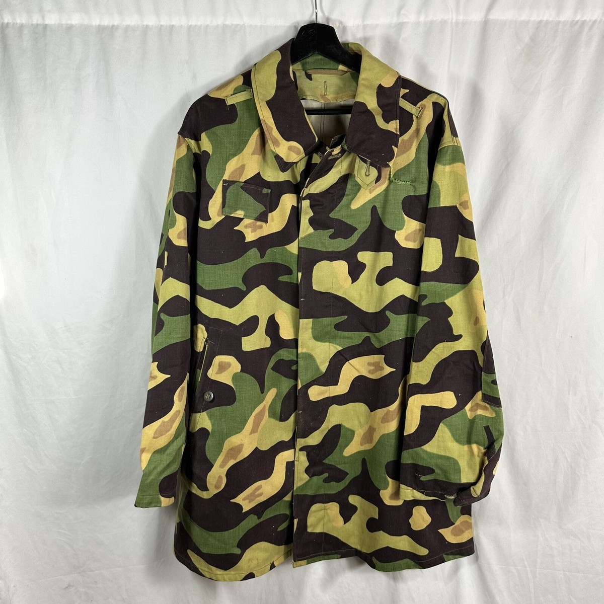 1960s Vintage Czech Airborne Salamander Smock Jacket Camo | eBay