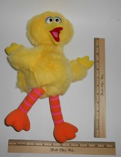 Vintage 1992 Hasbro Playskool Big Bird 14  Sesame Street Plush Toy Doll Kids
