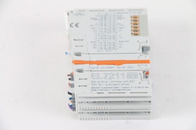 Beckhoff EL7211 Servo Drive Terminal With OCT 50V DC/6.3A