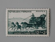 France année 1952 YT 919 Neuf luxe ** Journée du timbre