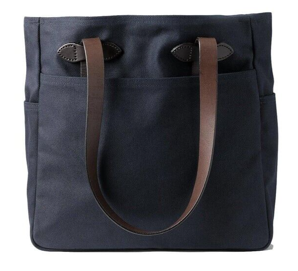 Filson Rugged Twill Tote Bag 11070260 MADE IN USA Navy Dark Blue