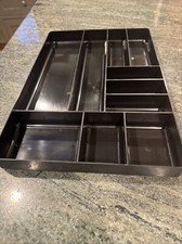Snap On kad16x10bk 10 compartment drawer organizer 16x11x1-1/4” black new