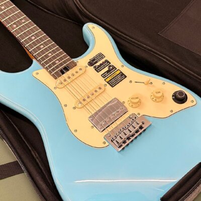 Electric Guitar Mooer GTRS S800 Blue with Gig Bag | eBay