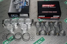 CP Forged Pistons Manley H-Beam Rods for Toyota Supra MKIV 2JZGTE 9.5:1 86.5mm