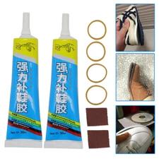 2PC Strong Shoe Glue Sole Repair Adhesive Waterproof for Sneaker Leather Sport