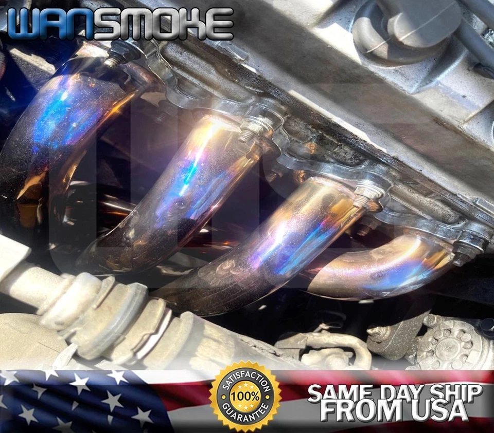 2 件 适用于 88-00 HONDA CIVIC HEADER Manifold D15B D15Z D16A D16Y D16Z CRX EG EJ EK — 第 3/4 张图片