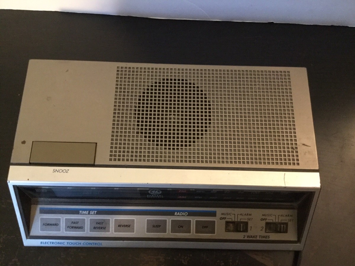 A0506 General Electric GE 7-4663a Electronic Touch Control Alarm