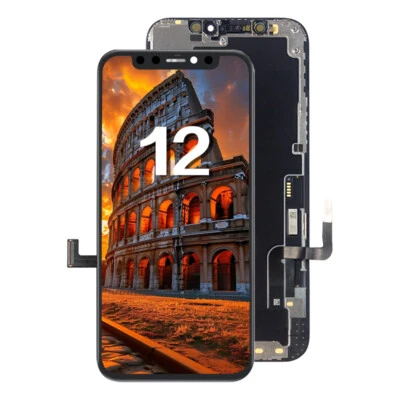 EFAITHFIX Für iPhone 12 / 12 Pro Display Ersatz Retina 3D Touch Screen Bildschrim LCD OLED