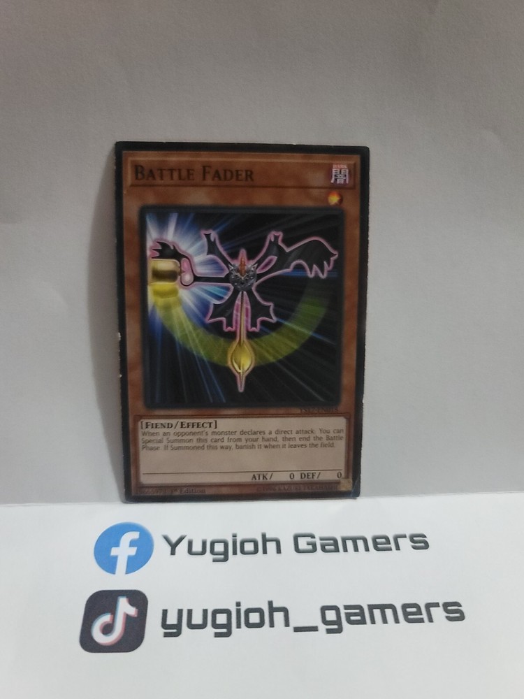 YUGIOH BATTLE FADER COMMON LIGHT PLAYED DIFFERENT SETS