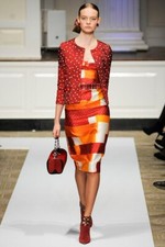 Oscar de la Renta Pre-Fall 2012 RUNWAY dress Sz 8