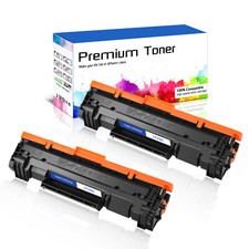 2 Pack CF248A 48A Black Toner Cartridge for HP LaserJet MFP M28a M28w M29a M29w