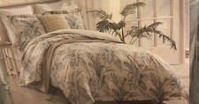 Tommy Bahama Full/Queen Comforter Set 2Standard Pillow Shams 100 Cotton NEW