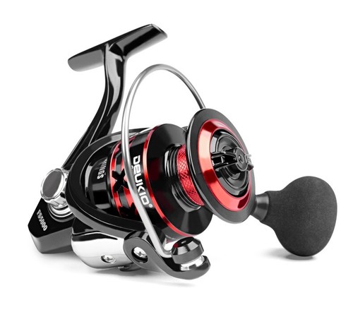 DEUKIO Fishing Reel 3000-7000 Max Drag 12KG Spinning Reels Metal Spool carretilh
