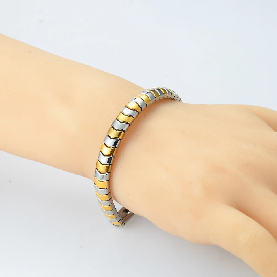 Flex Magnetarmband 440 bicolor TCM Energiearmband Bio by Magnetschmuck -4you - Bild 3 von 3