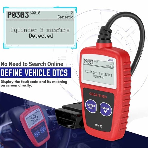 DIAGNOSTIC CODE READER ADAPTER OBD2 SCANNER FITS POLARIS - 第 5/8 張圖片