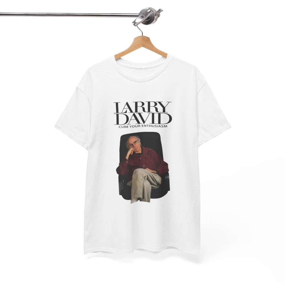 Larry David T shirt Comedy Therapy Curb Your Enthusiasm Unisex Heavy Cotton Tee