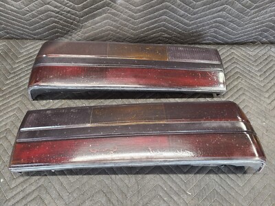 1983-1986 Fox Body Ford Mustang Tail Light Housing Assembly Amber OEM ...