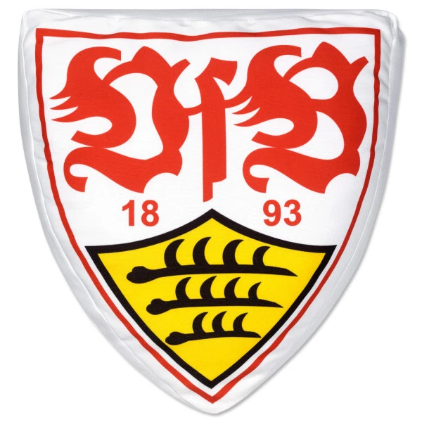MCG GMBH VfB Stuttgart Wappenkissen 25x38cm offizieller Lizenzartikel Sofakissen