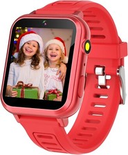 Kids Smart Watch Gift for Girls Age 6-12, 24 Puzzle Games HD Touch Screen Kids