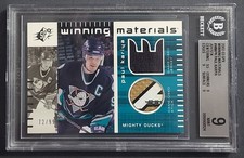 2002-03 SPx - Winning Materials Paul Kariya #WM-PK 72/99 (MEM)
