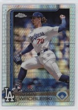 2025 Topps Chrome Prism Refractor Justin Wrobleski #38 ut4