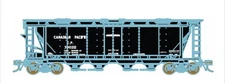 True Line Trains 300557 HO Canadian National Slab Side Hopper (Pack of 6) MT/Box