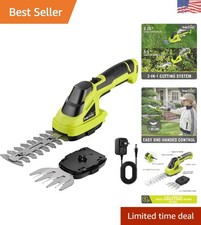 High-performance 2-in-1 Cordless Trimmer With Low-noise Design - Garden Tool
