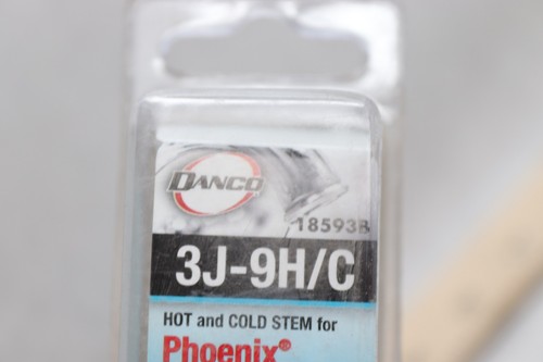 Danco Lavatory Phoenix Hot/Cold Stem Plastic White 18593B - Picture 3 of 3