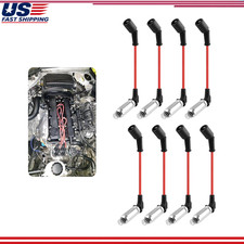 8pcs Ignition Coil Wire M8-48322 48322r Cadillac Gmc Chevy Hummer 8pcs Ignition Coil Wire M8-48322 48322r Cadillac Gmc Chevy Hummer