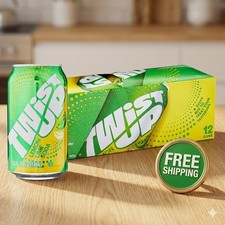 Great Value Twist up Lemon Lime Soda Pop, 12 ...