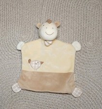 Esel Pferd 🐎  Pony Kuscheltuch beige Vogel Schmusetuch Beauty Baby  Müller