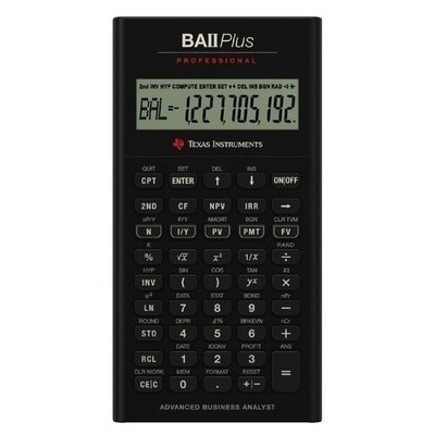 TI-BA II Plus Professional