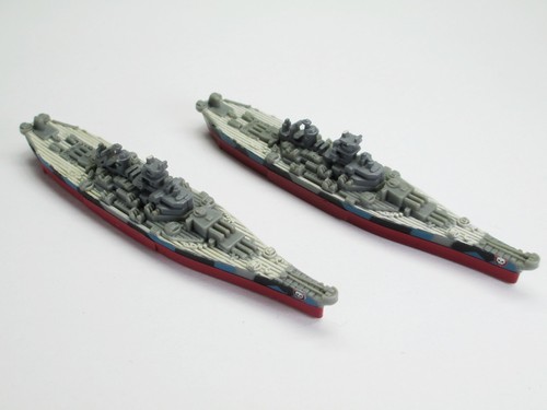 Micro Machines Military Iowa Class Battleship Navy Boat Terror Troops Lot